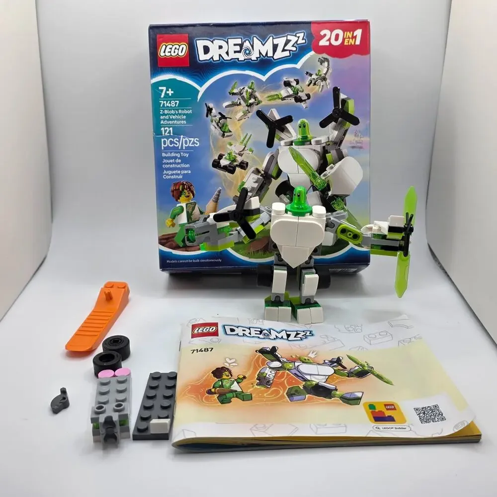 LEGO DREAMZzz 71487 Z-Blob's Robot & Vehicle Adventures w/ Box